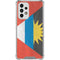 Antigua and Barbuda Flag Distressed Galaxy A53 5G Clear Case
